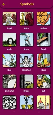 Mysterious Tarot android App screenshot 5